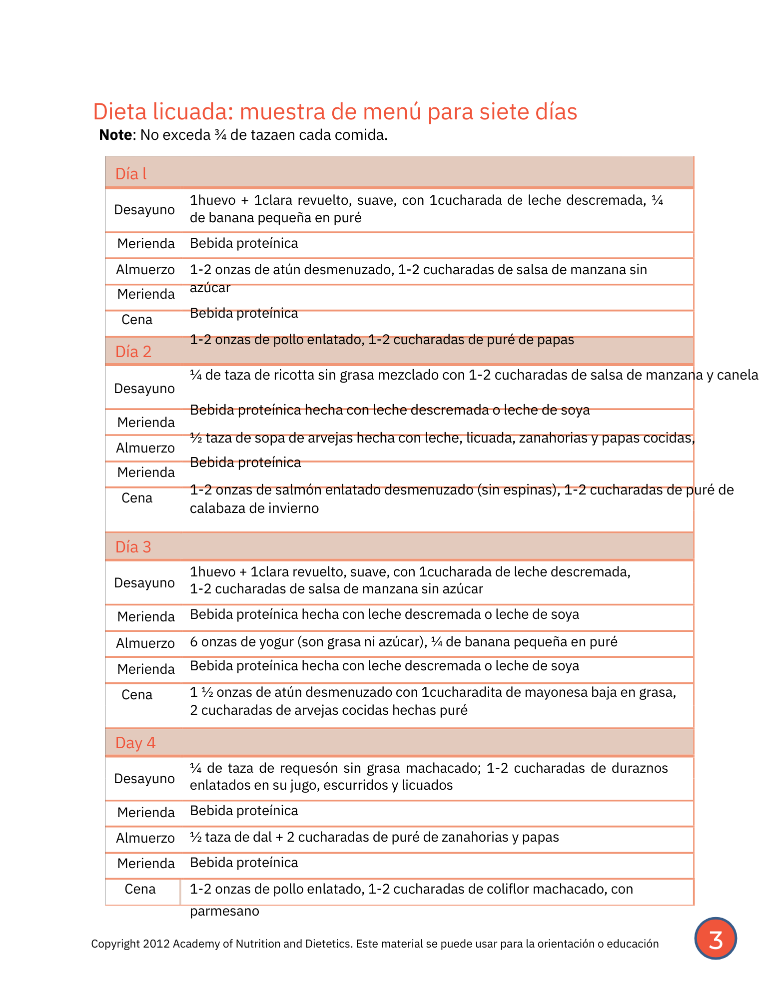 3ra Fase Dieta Bariátrica