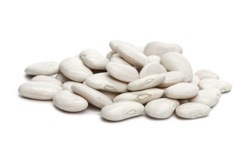 white-pile-of-beans
